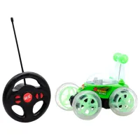 Mașină New World Tipping Stunt Car 93302 7 km/h / 2.4 GHz / Yellow Green photo 5
