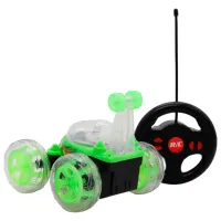 Mașină New World Tipping Stunt Car 93302 7 km/h / 2.4 GHz / Yellow Green photo 6