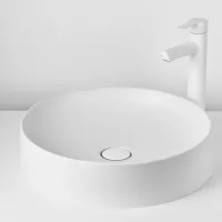 Lavoar Aquatoria MB-L-0013 Rotundă / Pe blat / White photo 3