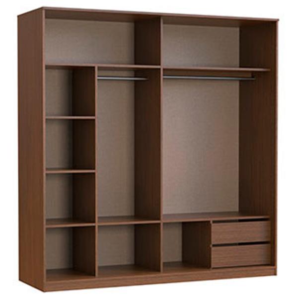 Шкаф Dogtas Nova 240.2 x 67.3см x 219.7 / ЛДСП / Орех photo 2