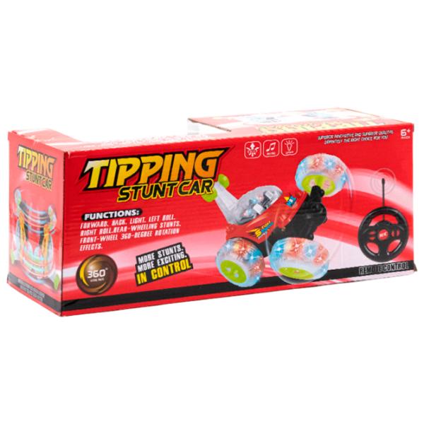 Машинка New World Tipping Stunt Car 93311 7 км/ч / 2.4 ГГц / Желтый Красный photo 5 Машинка New World Tipping Stunt Car 93311 7 км/ч / 2.4 ГГц / Желтый Красный photo 5