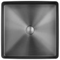 Lavoar SanDonna HD4040 Pătrată / Pe blat / Black