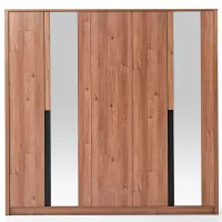 Dulap Dogtas Solid 223.8 x 60.3 x 220.4 / MDF / Natural photo 2