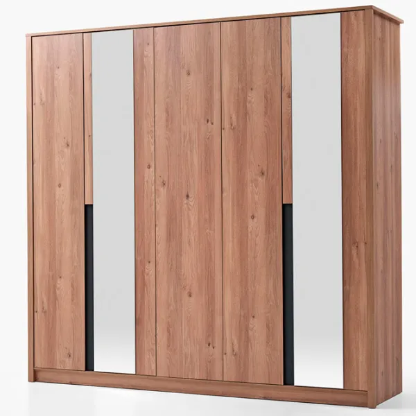 Шкаф Dogtas Solid 223.8 x 60.3см x 220.4 / МДФ / Natural photo 3