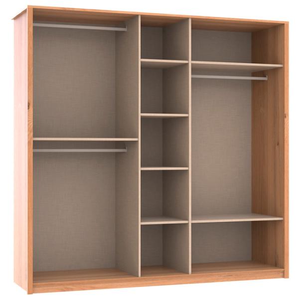 Шкаф Dogtas Solid 223.8 x 60.3см x 220.4 / МДФ / Natural photo 8