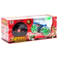 Mașină New World Tipping Stunt Car 93301 7 km/h / 2.4 GHz / Green Blue photo 3