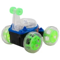 Mașină New World Tipping Stunt Car 93301 7 km/h / 2.4 GHz / Green Blue photo 6
