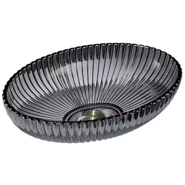 Lavoar SanDonna ST-GL49A Oval / Pe blat / Gray photo 1