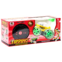 Mașină New World Tipping Stunt Car 93308 7 km/h / 2.4 GHz / Green Yellow photo 4