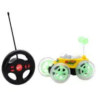 Mașină New World Tipping Stunt Car 93308 7 km/h / 2.4 GHz / Green Yellow photo 5