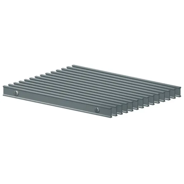 Grilă pentru convectori în pardoseală Techno PPA 250-1200/С Silver / Aluminiu photo 1