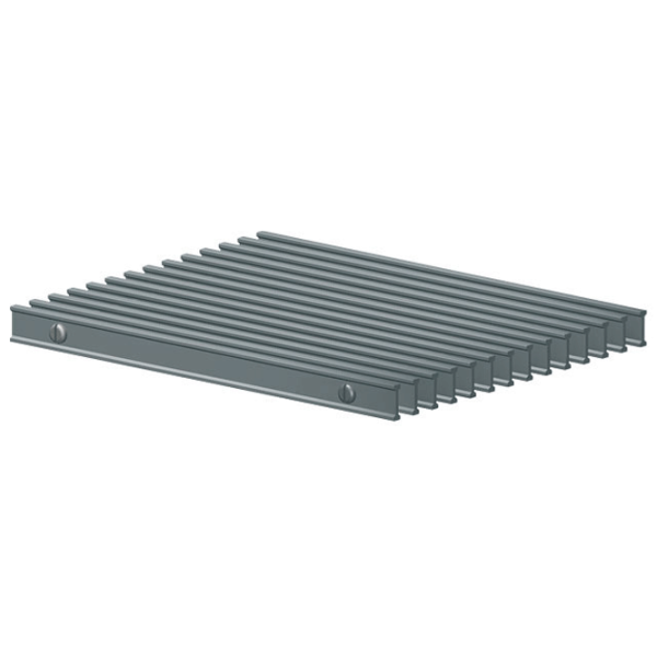 Grilă pentru convectori în pardoseală Techno PPA 250-1200/С Silver / Aluminiu photo 1