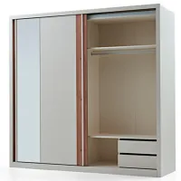 Шкаф Dogtas Mayer 240 x 67.6см x 227.6 / ЛДСП / Белый photo 5
