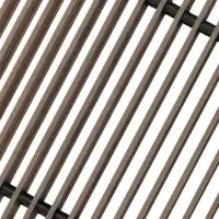 Решетка для внутрипольных конвекторов Techno PPA 200-2000/Б Grey / Алюминий