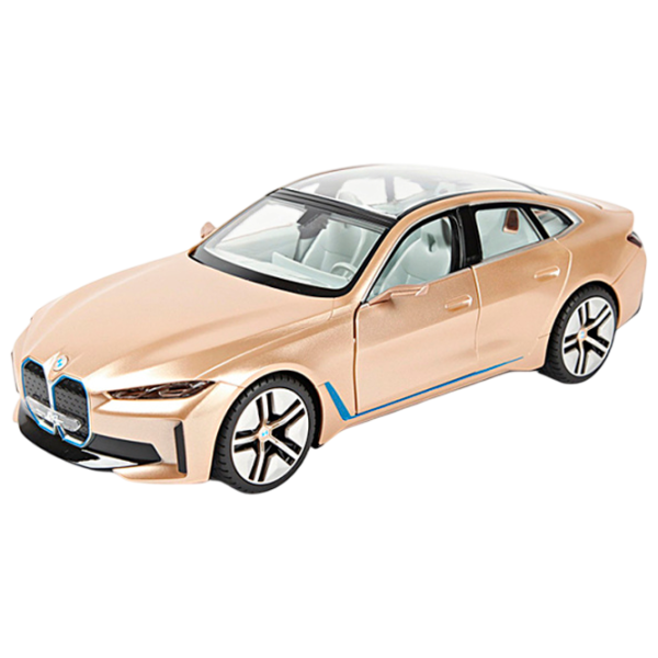 Mașină Rastar BMW i4 Concept 50535 8 km/h / 2.4 GHz / Gray Gold photo 1 Mașină Rastar BMW i4 Concept 50535 8 km/h / 2.4 GHz / Gray Gold photo 1