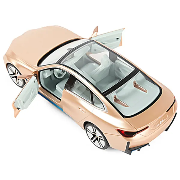 Mașină Rastar BMW i4 Concept 50535 8 km/h / 2.4 GHz / Gray Gold photo 2 Mașină Rastar BMW i4 Concept 50535 8 km/h / 2.4 GHz / Gray Gold photo 2