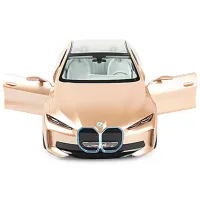 Mașină Rastar BMW i4 Concept 50535 8 km/h / 2.4 GHz / Gray Gold photo 3