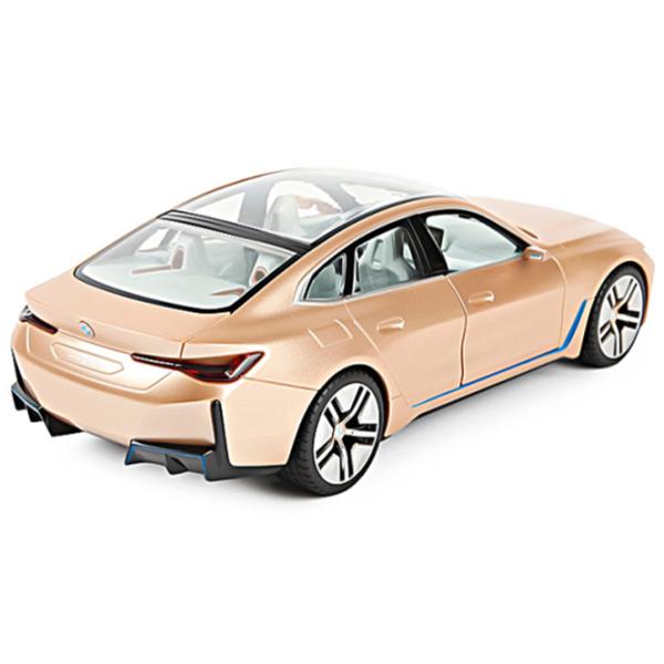 Mașină Rastar BMW i4 Concept 50535 8 km/h / 2.4 GHz / Gray Gold photo 4 Mașină Rastar BMW i4 Concept 50535 8 km/h / 2.4 GHz / Gray Gold photo 4