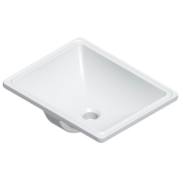 Lavoar Imprese c06900103SQ Dreptunghiulară / Sub blat / White photo 1