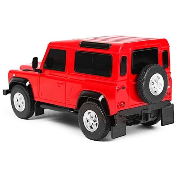 Mașină Rastar Land Rover Defender 50640 7 km/h / 2.4 GHz / White Red photo 4 Mașină Rastar Land Rover Defender 50640 7 km/h / 2.4 GHz / White Red photo 4