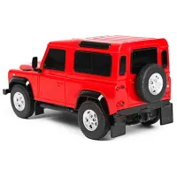 Mașină Rastar Land Rover Defender 50640 7 km/h / 2.4 GHz / White Red photo 4