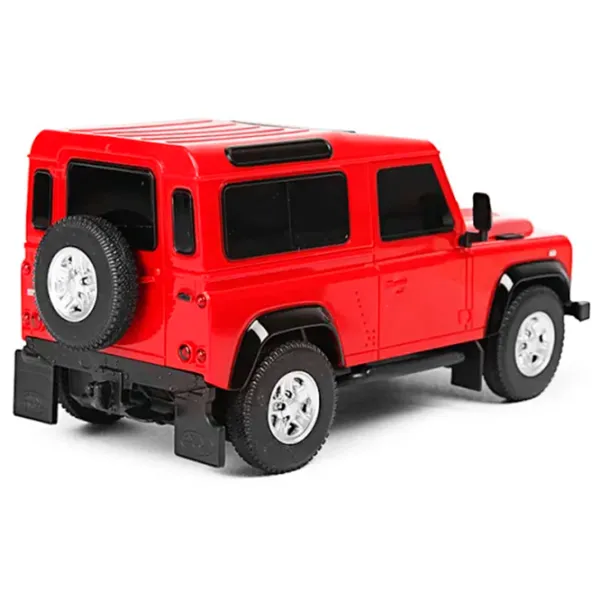 Mașină Rastar Land Rover Defender 50640 7 km/h / 2.4 GHz / White Red photo 6 Mașină Rastar Land Rover Defender 50640 7 km/h / 2.4 GHz / White Red photo 6