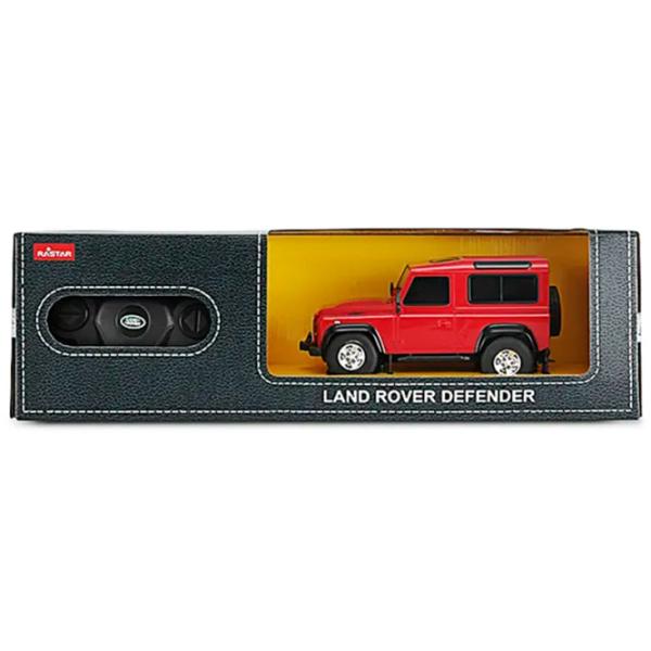 Mașină Rastar Land Rover Defender 50640 7 km/h / 2.4 GHz / White Red photo 7 Mașină Rastar Land Rover Defender 50640 7 km/h / 2.4 GHz / White Red photo 7