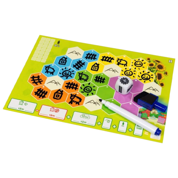 Joc de masă Hobby World Sunflower Valley Deluxe 8+/ Strategie photo 2