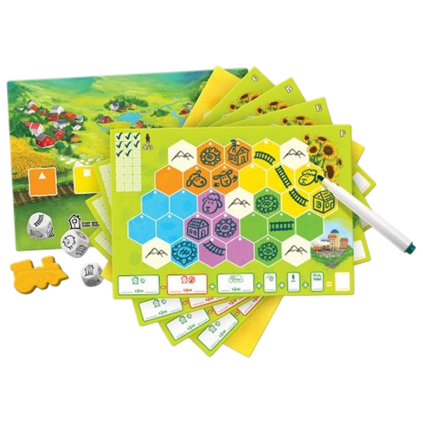 Joc de masă Hobby World Sunflower Valley Deluxe 8+/ Strategie photo 3