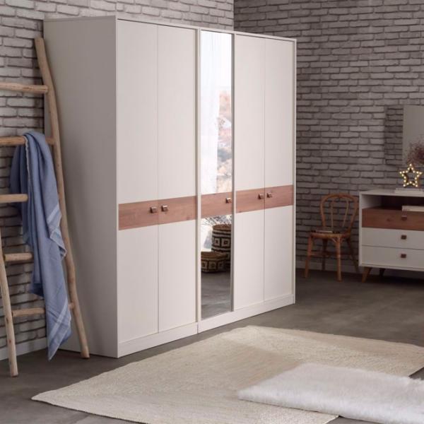 Шкаф Dogtas Mayer 223.3 x 61.5см x 219.4 / ЛДСП / Natural photo 6