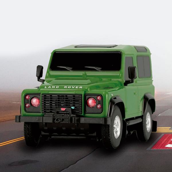 Mașină Rastar Land Rover Defender 50634 7 km/h / 2.4 GHz / White Green photo 4 Mașină Rastar Land Rover Defender 50634 7 km/h / 2.4 GHz / White Green photo 4