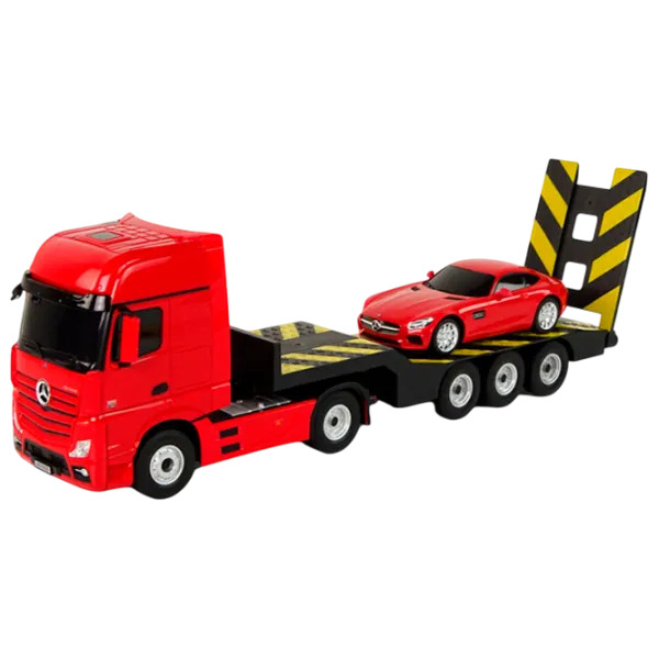 Camion Rastar Mercedes-Benz Antos 58249 8 km/h / 2.4 GHz / Yellow Red photo 1