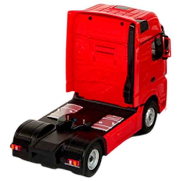Camion Rastar Mercedes-Benz Antos 58249 8 km/h / 2.4 GHz / Yellow Red photo 2
