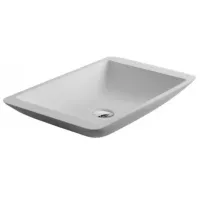 Умывальник Volle 13-40-859 Прямоугольная / Накладной / Белый