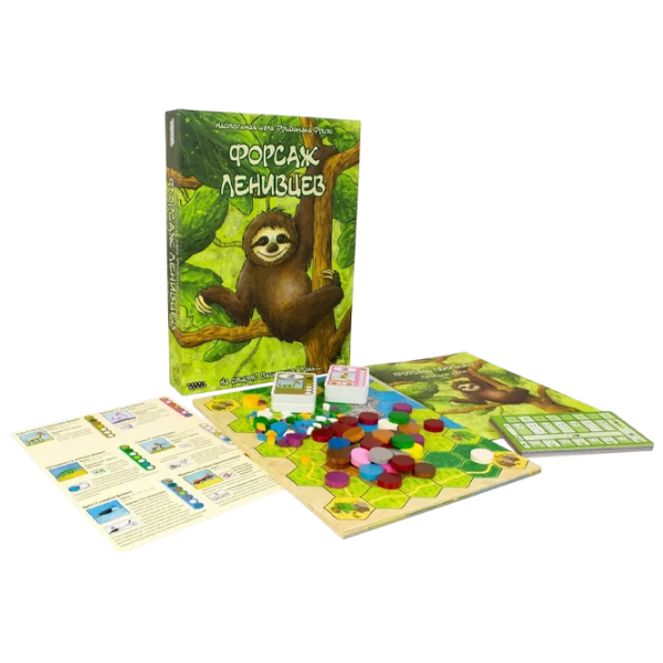 Joc de masă Hobby World Fast Sloths 8+/ Strategie photo 2