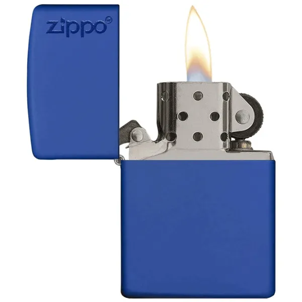 Brichetă Zippo Royal Blue Matte Blue /  photo 2