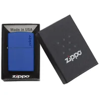 Зажигалка Zippo Royal Blue Matte Синий / photo 3