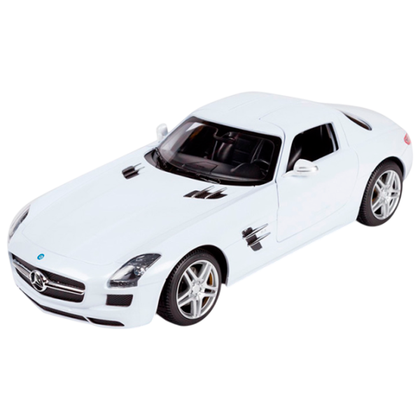 Машинка Rastar Mercedes SLS 27036 7 км/ч / 2.7 ГГц / Черный Белый photo 1 Машинка Rastar Mercedes SLS 27036 7 км/ч / 2.7 ГГц / Черный Белый photo 1