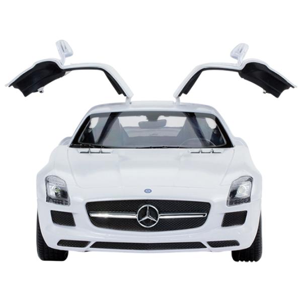 Машинка Rastar Mercedes SLS 27036 7 км/ч / 2.7 ГГц / Черный Белый photo 2 Машинка Rastar Mercedes SLS 27036 7 км/ч / 2.7 ГГц / Черный Белый photo 2