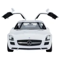 Mașină Rastar Mercedes SLS 27036 7 km/h / 2.7 GHz / Black White photo 2