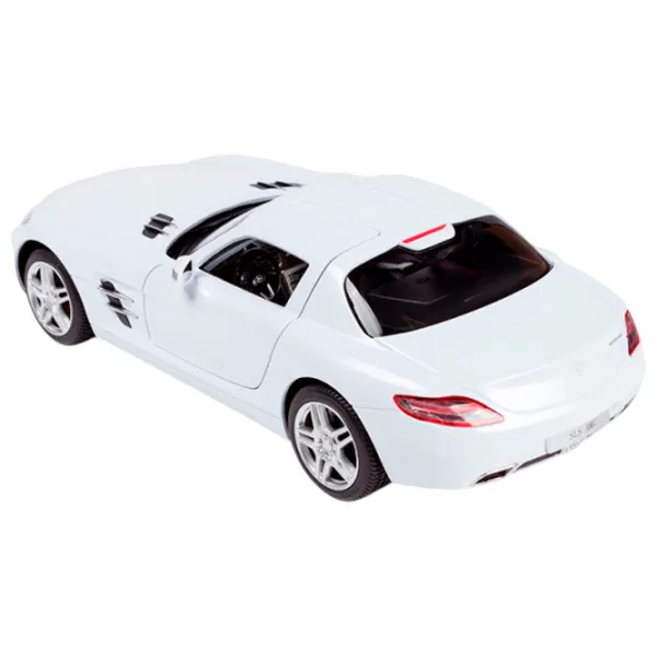 Машинка Rastar Mercedes SLS 27036 7 км/ч / 2.7 ГГц / Черный Белый photo 4 Машинка Rastar Mercedes SLS 27036 7 км/ч / 2.7 ГГц / Черный Белый photo 4