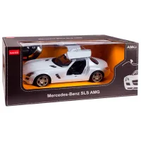 Mașină Rastar Mercedes SLS 27036 7 km/h / 2.7 GHz / Black White photo 6