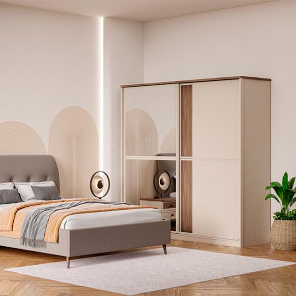 Dulap Dogtas Margo 214.6 x 71 x 220.4 / PAL / Beige photo 5