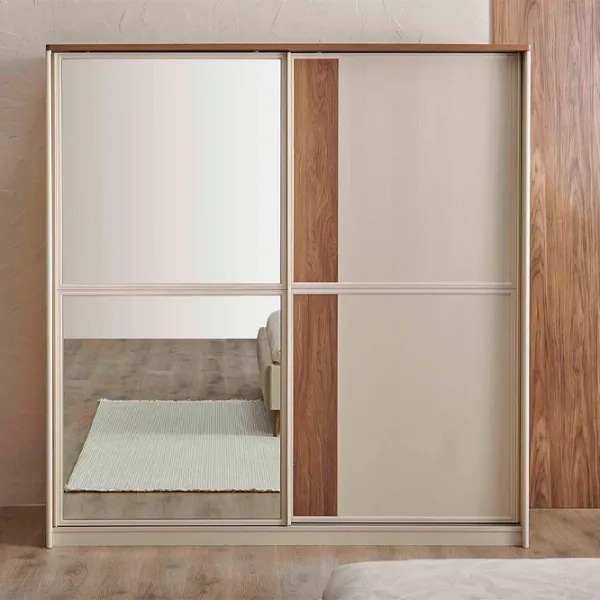 Dulap Dogtas Margo 214.6 x 71 x 220.4 / PAL / Beige photo 6