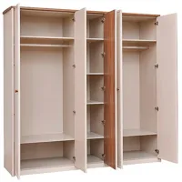 Шкаф Dogtas Margo 227.7 x 62.6см x 220 / ЛДСП / Бежевый photo 3