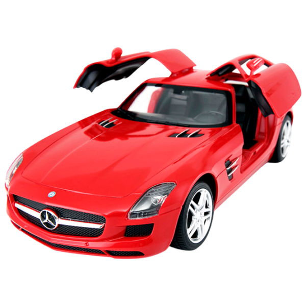 Машинка Rastar Mercedes SLS 27038 7 км/ч / 2.7 ГГц / Серый Красный photo 1 Машинка Rastar Mercedes SLS 27038 7 км/ч / 2.7 ГГц / Серый Красный photo 1