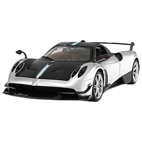 Mașină Rastar Pagani Huayra BC 75400 10 km/h / 2.4 GHz / Black White photo 1 Mașină Rastar Pagani Huayra BC 75400 10 km/h / 2.4 GHz / Black White photo 1