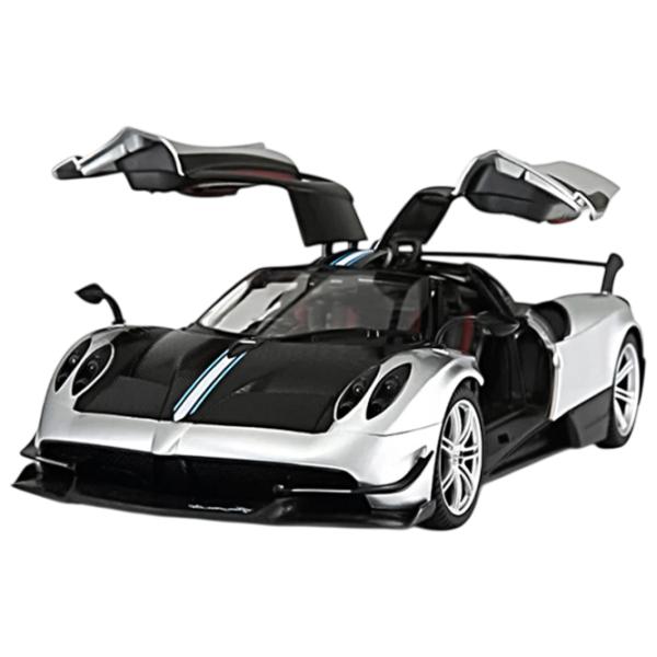 Mașină Rastar Pagani Huayra BC 75400 10 km/h / 2.4 GHz / Black White photo 3 Mașină Rastar Pagani Huayra BC 75400 10 km/h / 2.4 GHz / Black White photo 3