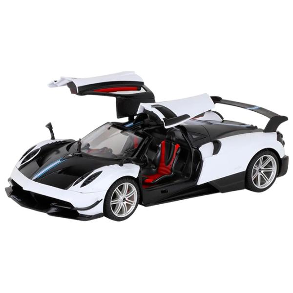 Mașină Rastar Pagani Huayra BC 75400 10 km/h / 2.4 GHz / Black White photo 6 Mașină Rastar Pagani Huayra BC 75400 10 km/h / 2.4 GHz / Black White photo 6