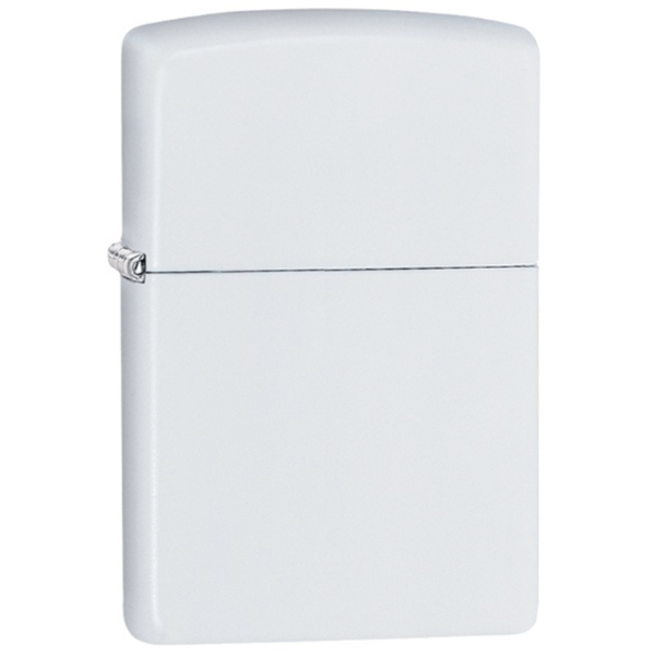 Brichetă Zippo Regular White Matte White / Alamă photo 1